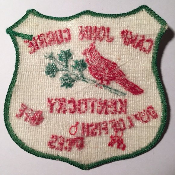 Kentucky Dept of Fish Wildlife Resources Camp John Currie Patch Cardinal Vintage - Picture 9 of 12
